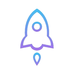 鹊桥·小火箭logo